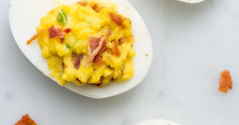 BaconJalapeño Deviled Eggs Punchfork