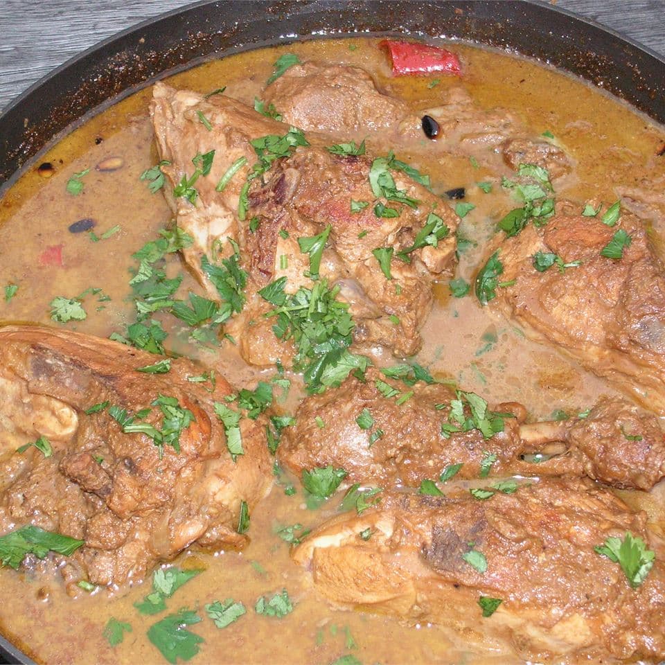 Pomegranate Stew with Chicken (Khoresh Fesenjan) Punchfork