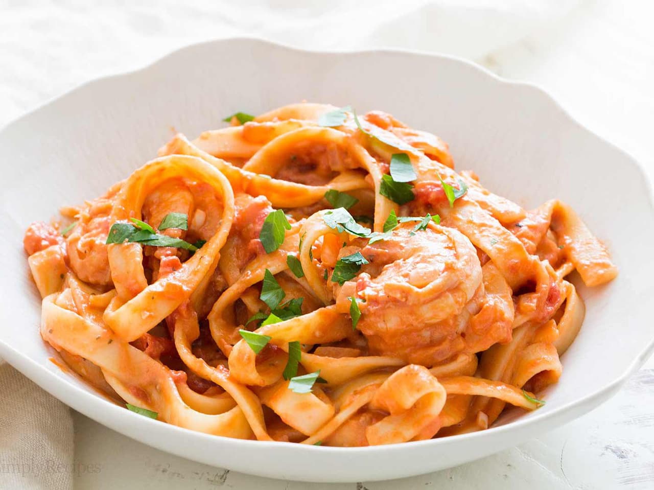 Shrimp Pasta Alla Vodka Punchfork