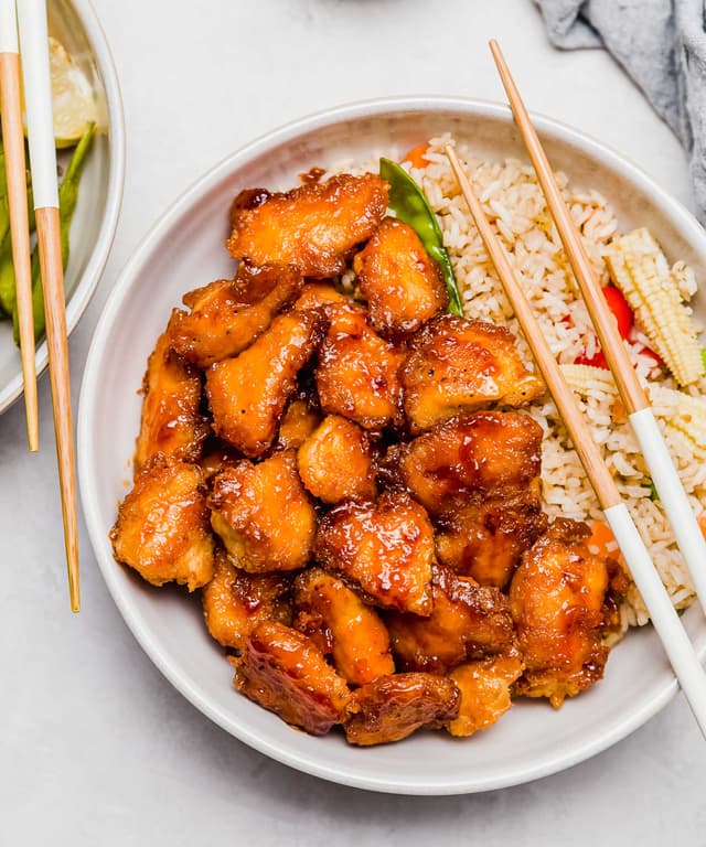 Chinese Sweet and Sour Chicken Punchfork