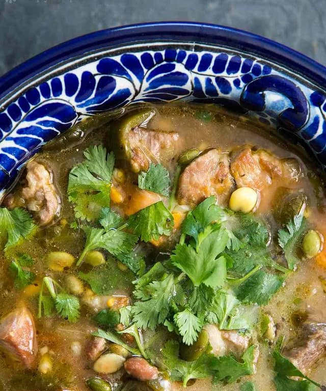 Pork and Poblano Stew Punchfork