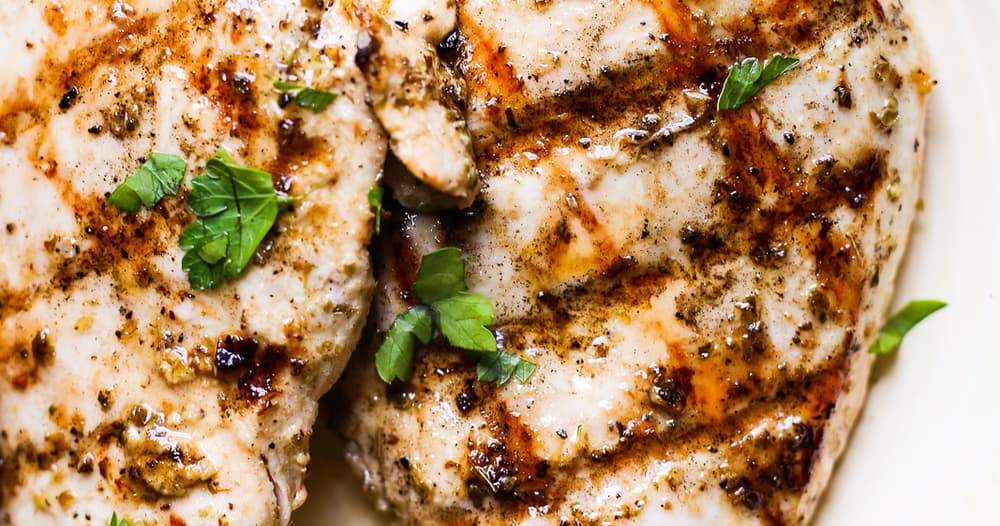 Greek Style Marinated Chicken Punchfork