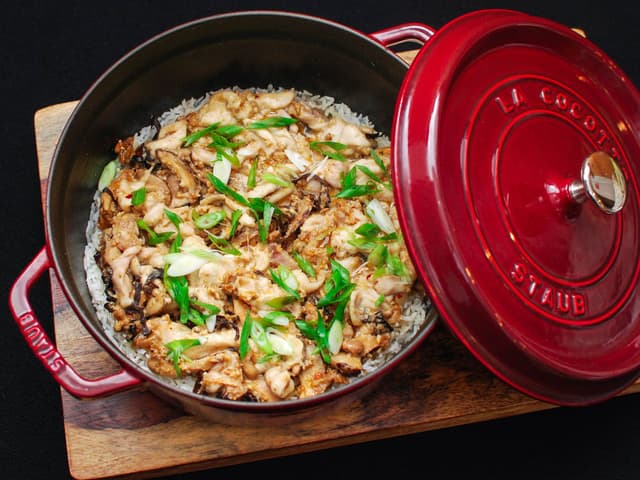 hot pot rice recipe
