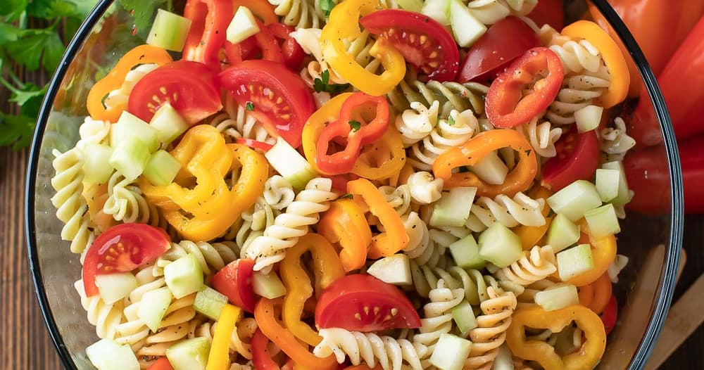 Italian Confetti Pasta Salad Punchfork