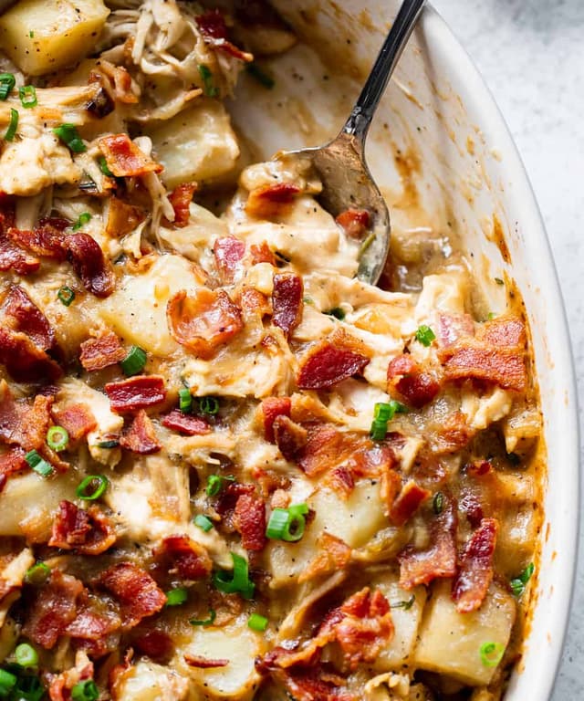 Creamy Chicken Potato Casserole (Paleo, Whole30) Punchfork