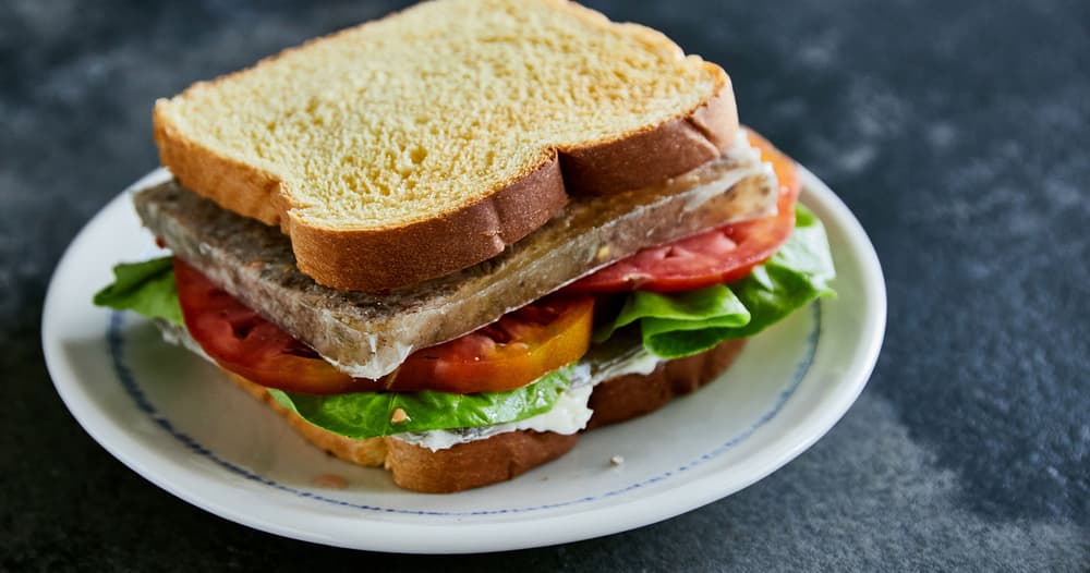 Hog’s Head Cheese Sandwich Punchfork