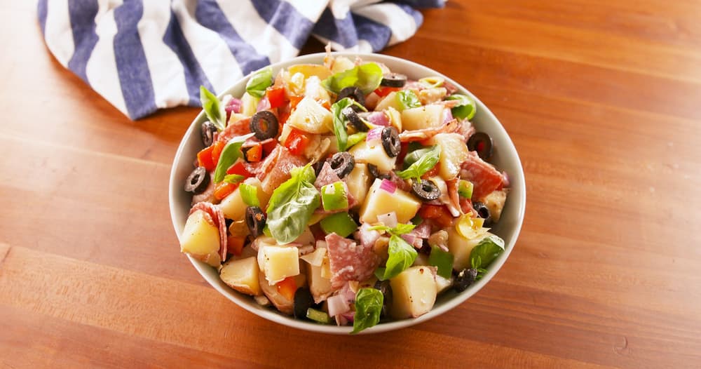 Antipasto Potato Salad Punchfork
