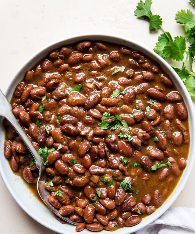 Instant Pot Mexican Pinto Beans Punchfork