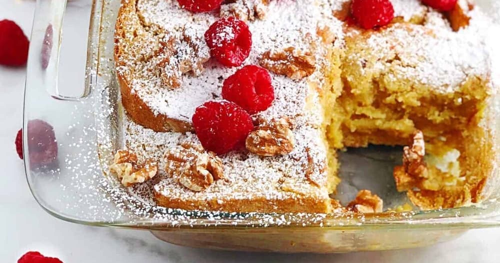 Baked French Toast Casserole with Sweetened Condensed Milk Punchfork