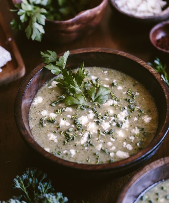 30Minute Broccoli and Feta Soup Punchfork