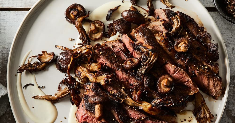 Oven RibEye Steak Punchfork