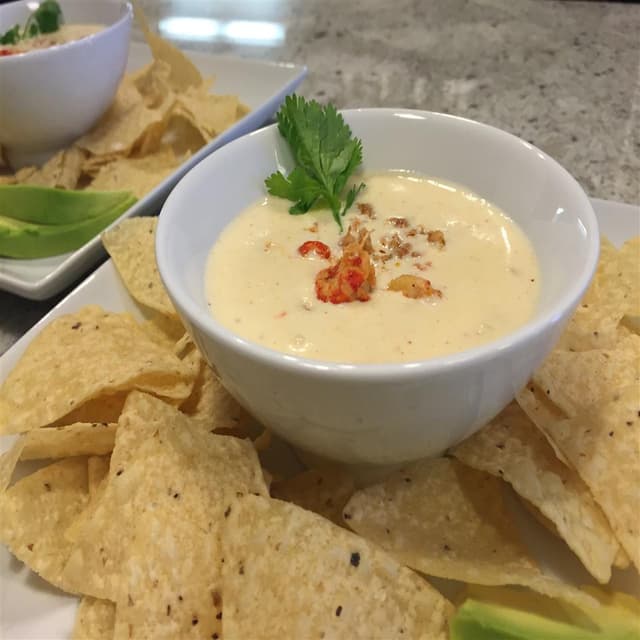 Crawfish Chile Con Queso Punchfork