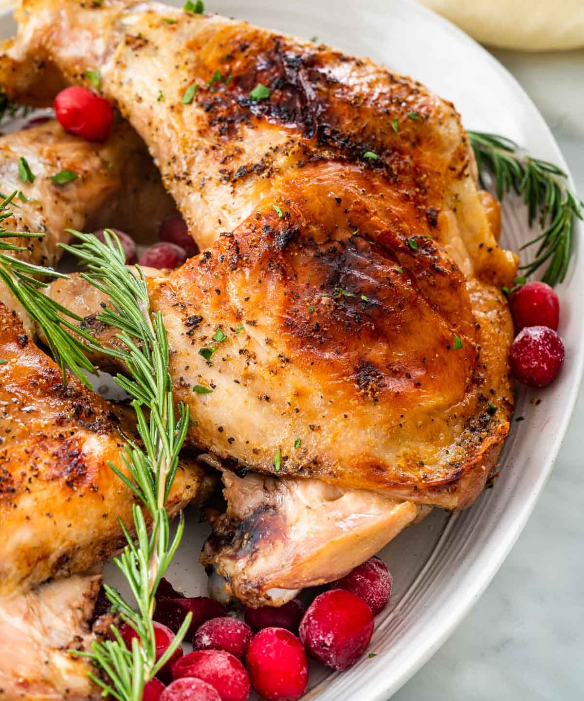 Easy Roasted Turkey Legs Punchfork