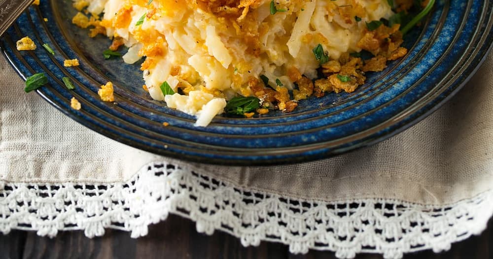 Au Gratin Hash Brown Casserole Punchfork