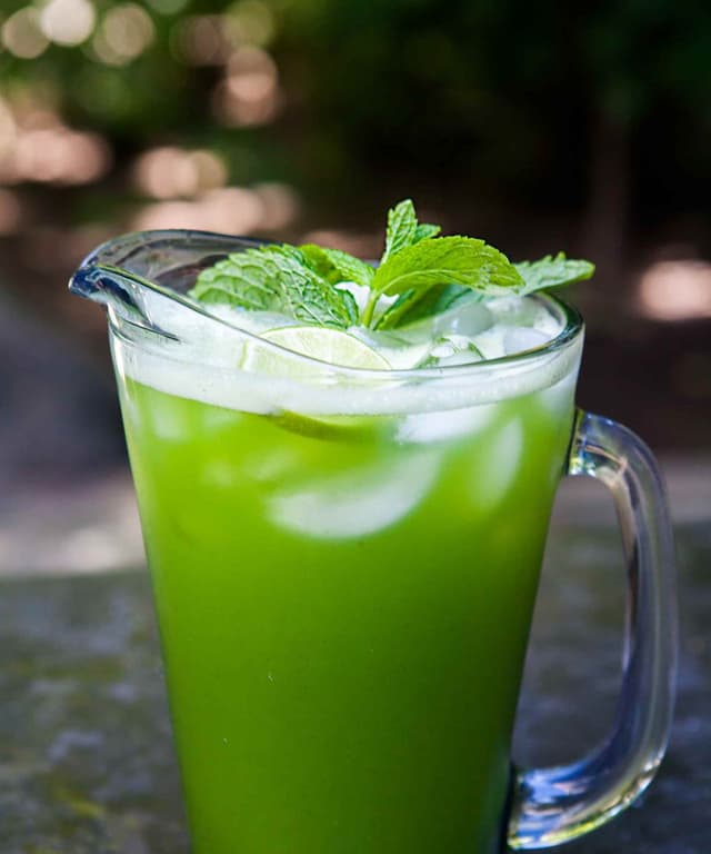 Cucumber Lime Mint Agua Fresca Punchfork