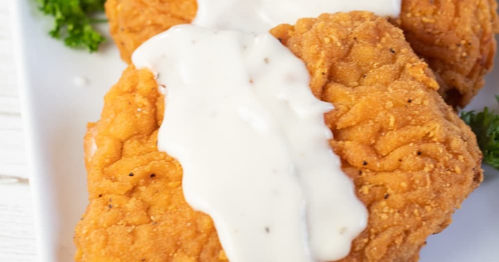 Air Fryer Frozen Country Fried Steak Punchfork