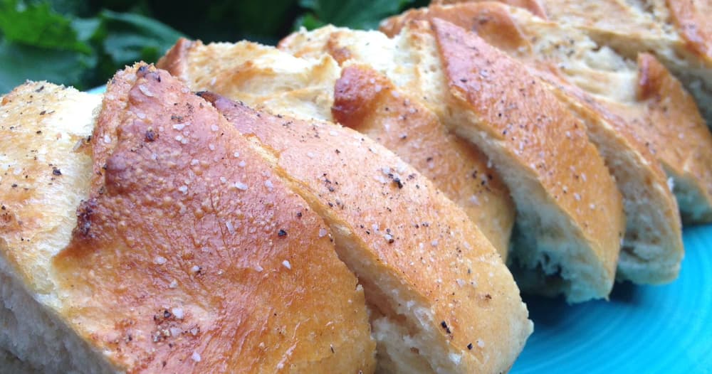 Grilled Salt and Pepper Bread Punchfork