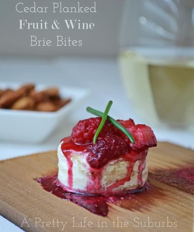 Fruit + Wine Brie Bites Punchfork
