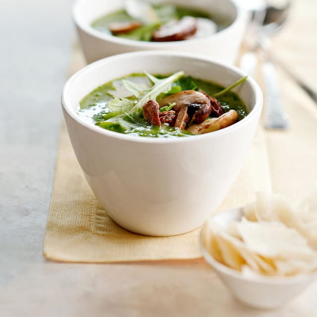 Spring Greens Soup Punchfork