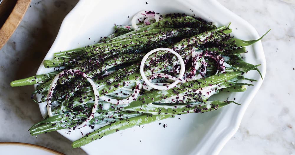 Wasabi Green Bean Salad Punchfork