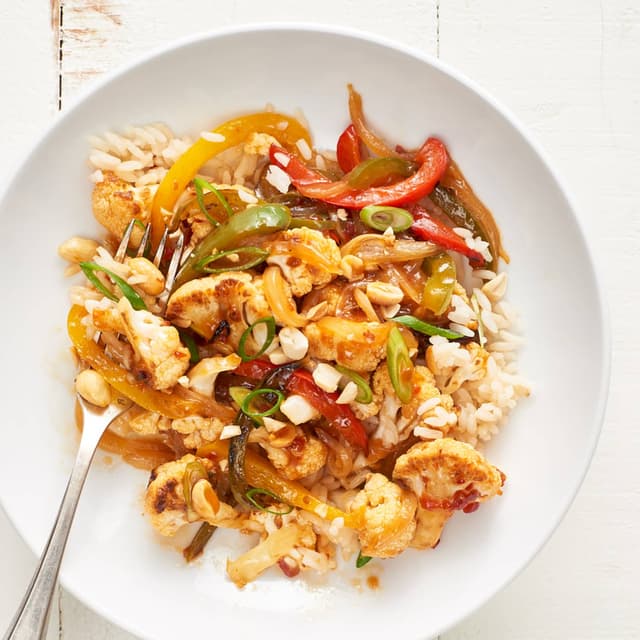 Kung Pao Cauliflower Punchfork