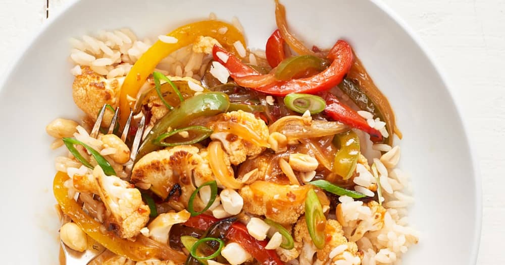 Kung Pao Cauliflower Punchfork