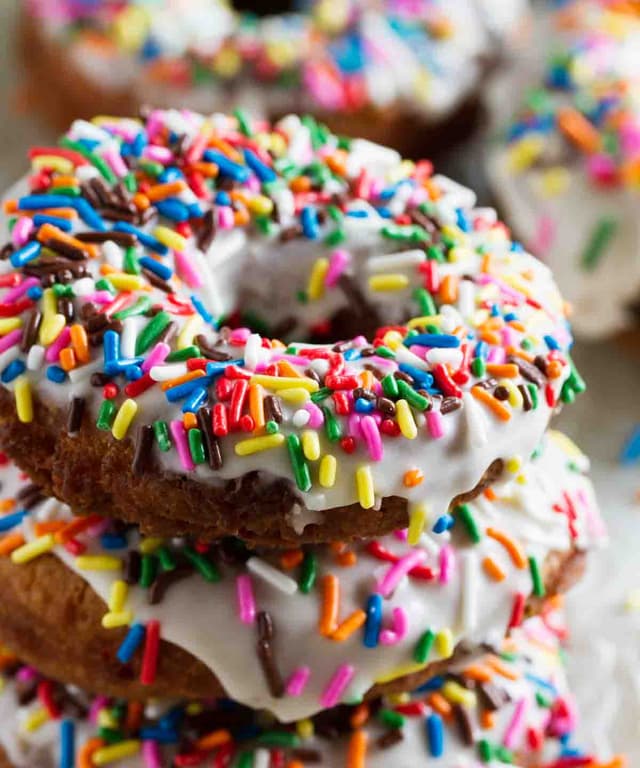 Homemade Funfetti Donuts Punchfork
