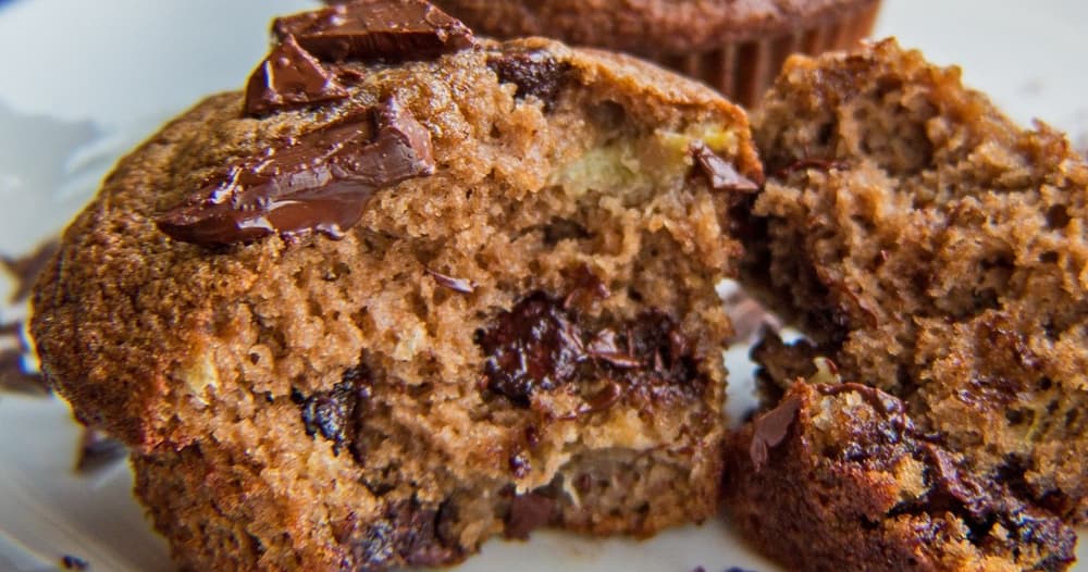 Protein Powder Chocolate Banana Muffins Punchfork