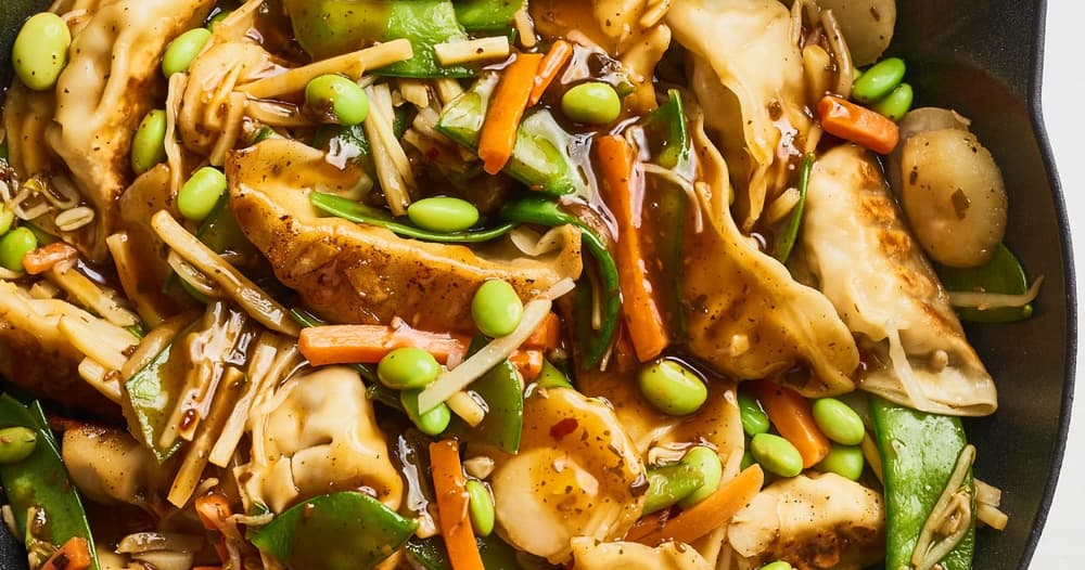 Trader Joe's Potsticker StirFry Punchfork