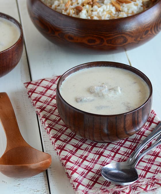 Shakriya (Arabic Meat in Yogurt Sauce) Punchfork