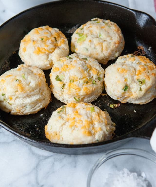 Cheddar Scallion Biscuits Punchfork