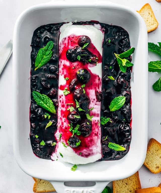 Blueberry Goat Cheese Punchfork
