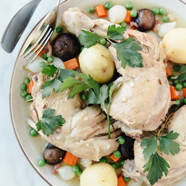 Chicken Jardinière Punchfork