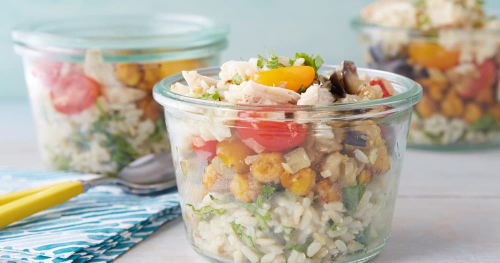 Layered PicnicinaJar Punchfork