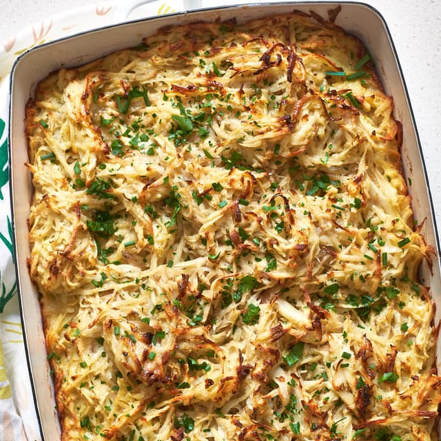 Fluffy Potato Kugel Punchfork