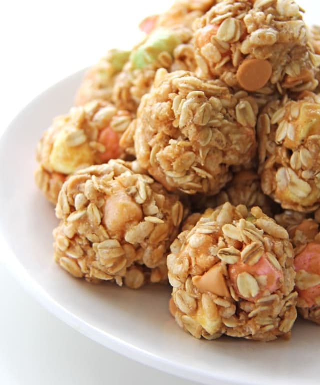 Confetti Peanut Butter Snack Bites Punchfork