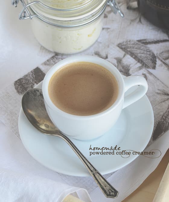 Homemade Vanilla Powdered Coffee Creamer Punchfork