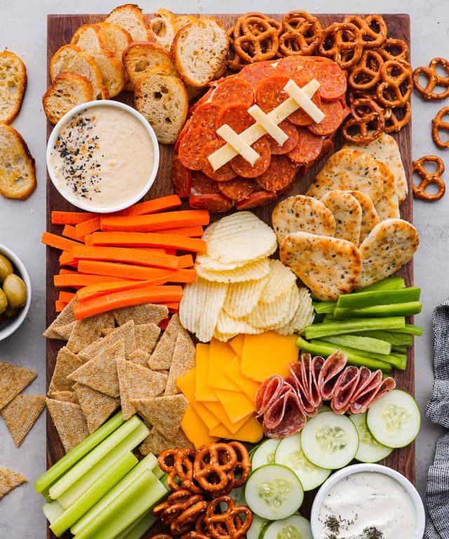Football Charcuterie Board Punchfork