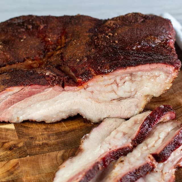 Smoked Pork Belly Punchfork