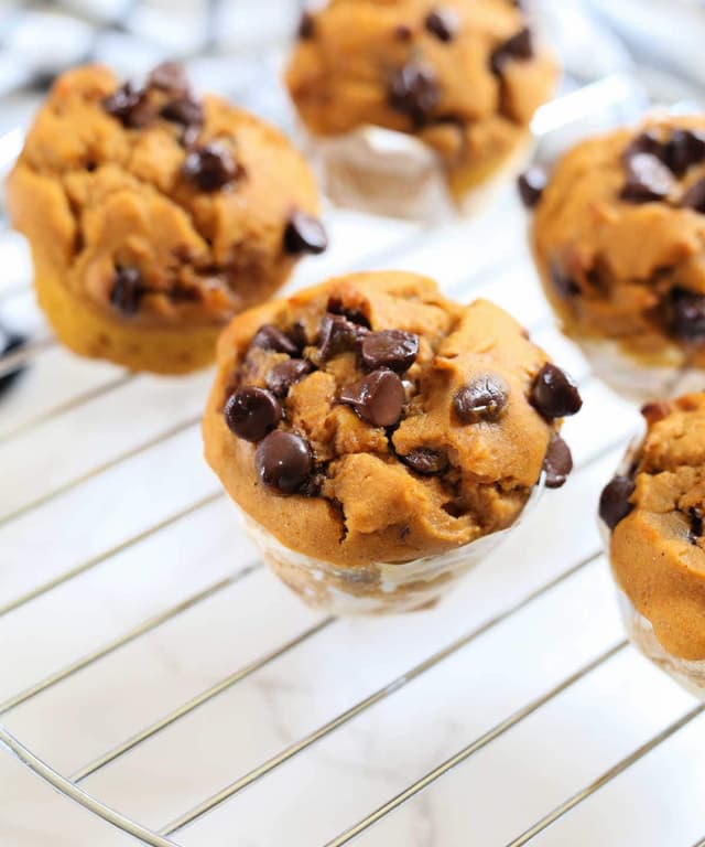 GlutenFree Pumpkin Chocolate Chip Muffins Punchfork