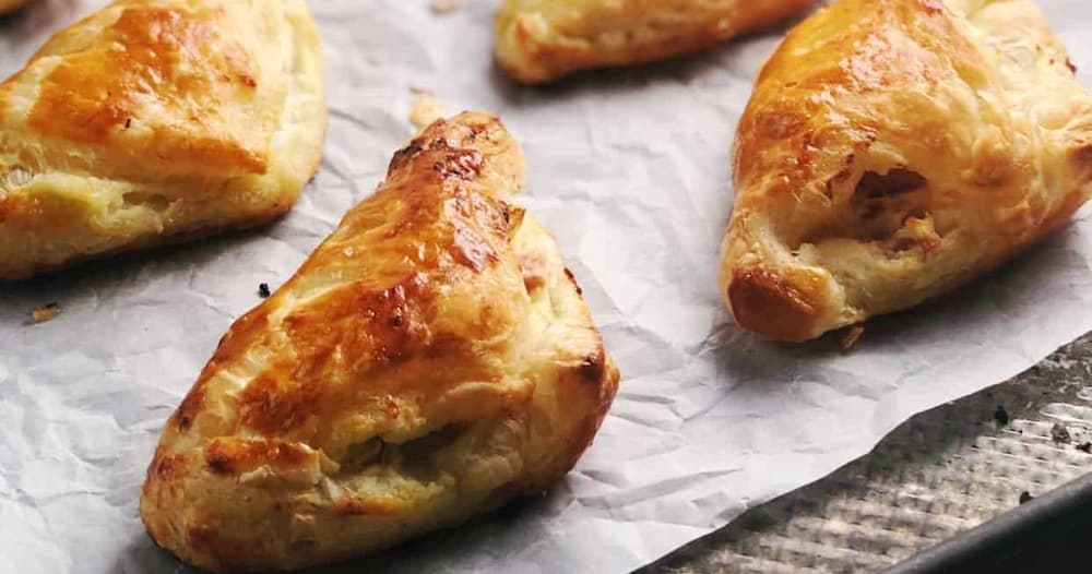 Ham and Ricotta Puff Pastry Calzones Punchfork