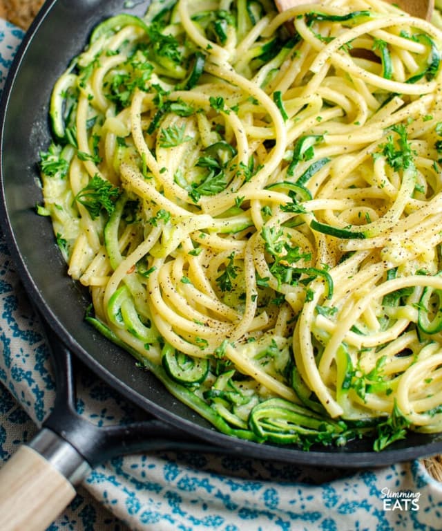Courgette and Parmesan Pasta Punchfork