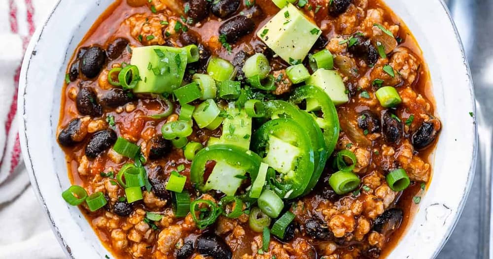 Ground Turkey Chili Punchfork