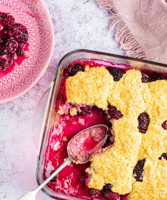 Blackberry Cobbler Punchfork