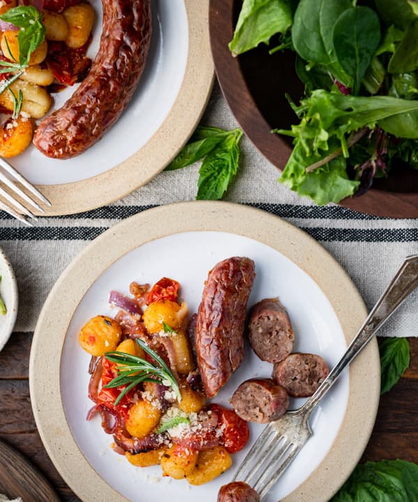 Sheet Pan Gnocchi with Sausage Punchfork