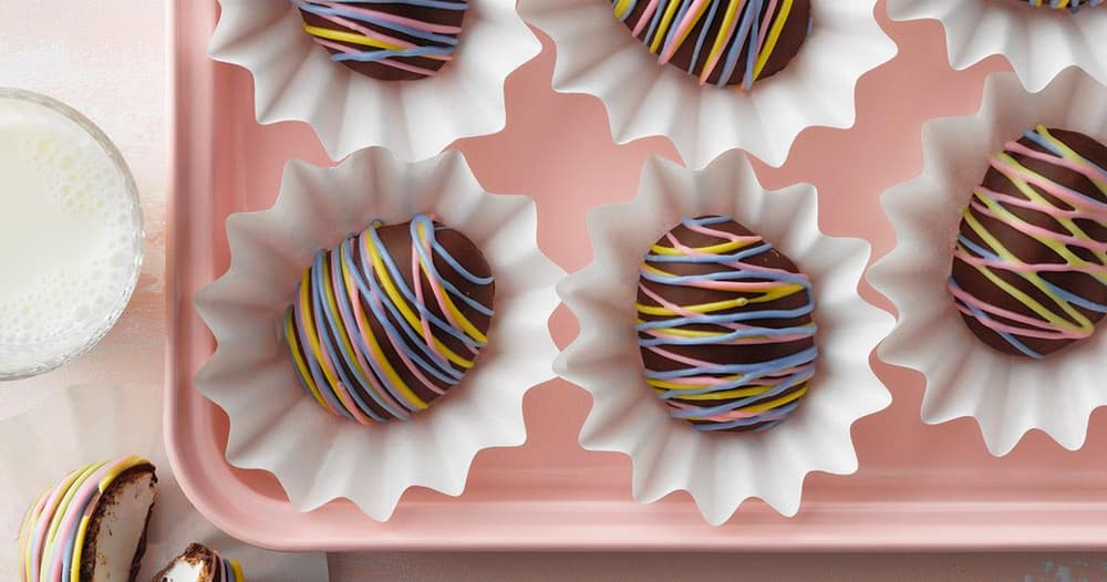 Marshmallow Easter Eggs Punchfork