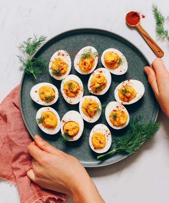 MayoFree Deviled Eggs Punchfork