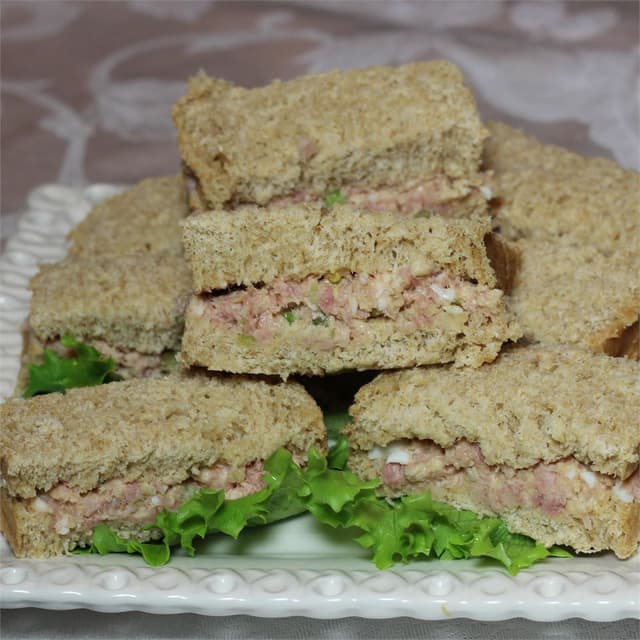 Ham and Egg Salad Sandwich Spread Punchfork