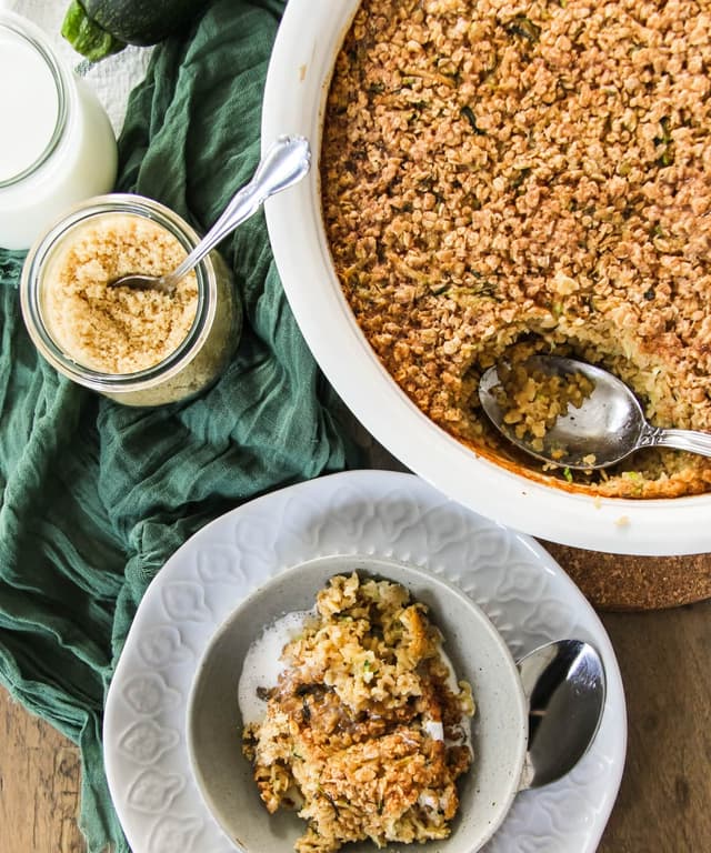 Zucchini Bread Baked Oatmeal Punchfork