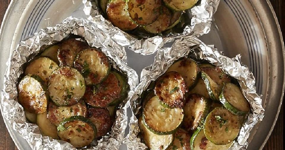 Zucchini Foil Packets Punchfork